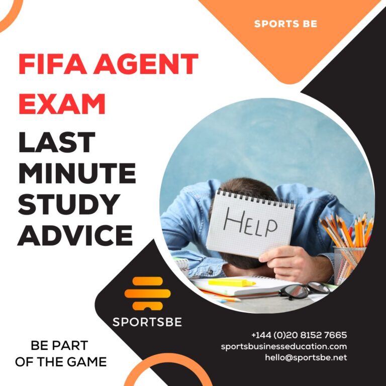FIFA Agent Exam Study Advice - Last Minute